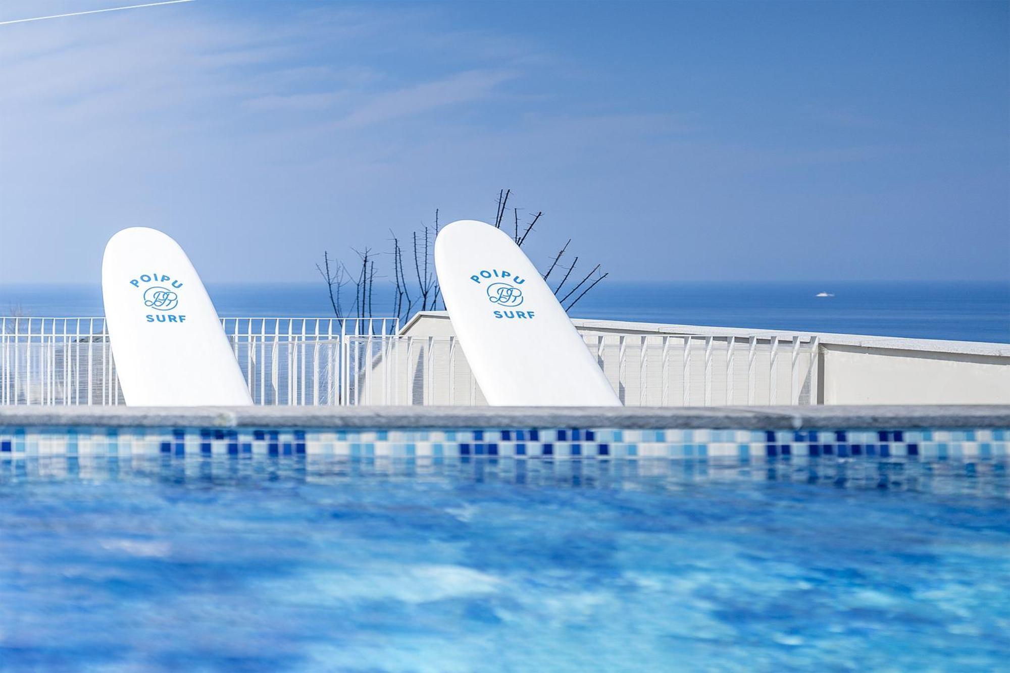 Gangneung Chonpines Ocean Suites Hotel Eksteriør billede