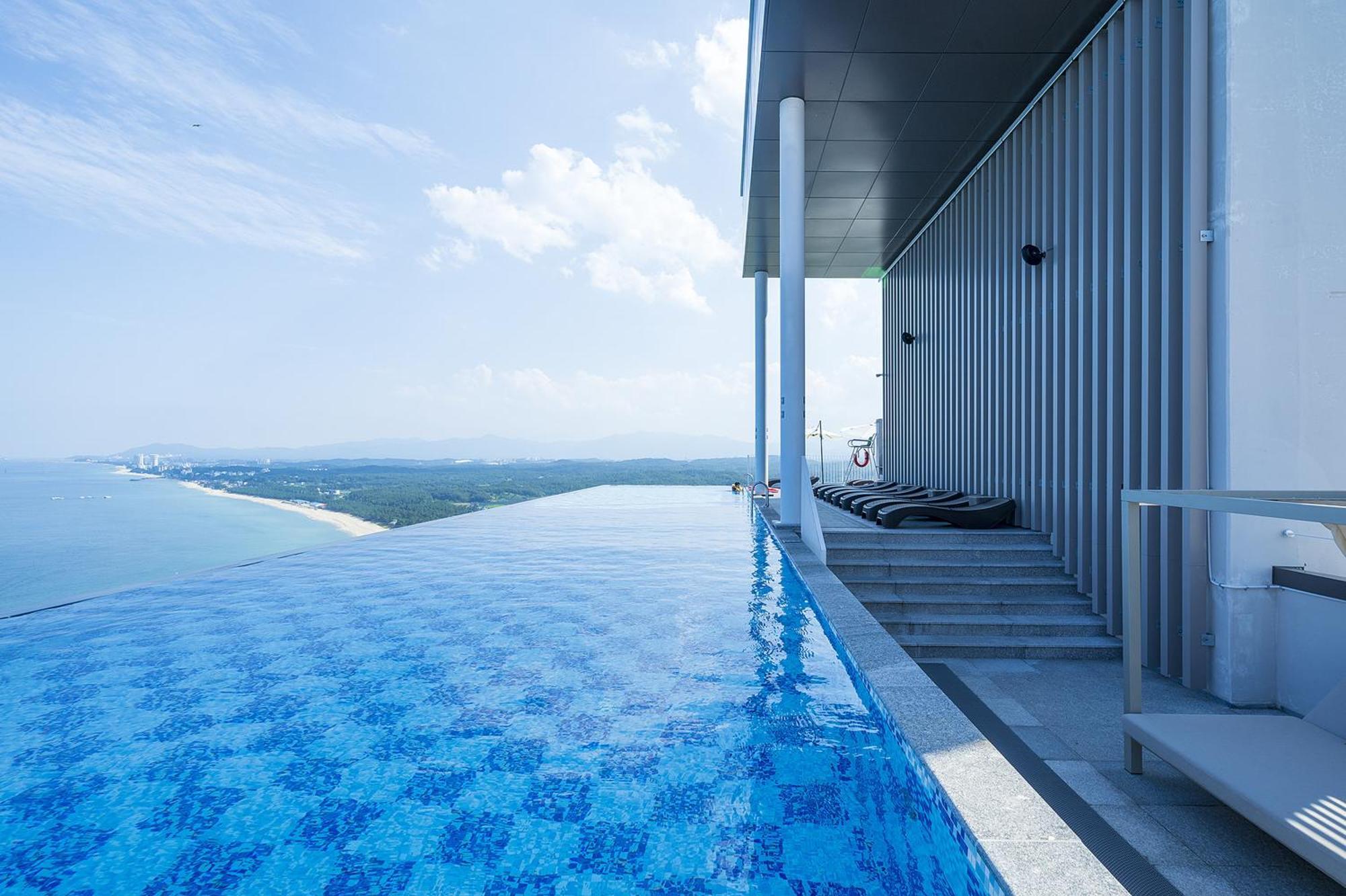 Gangneung Chonpines Ocean Suites Hotel Eksteriør billede